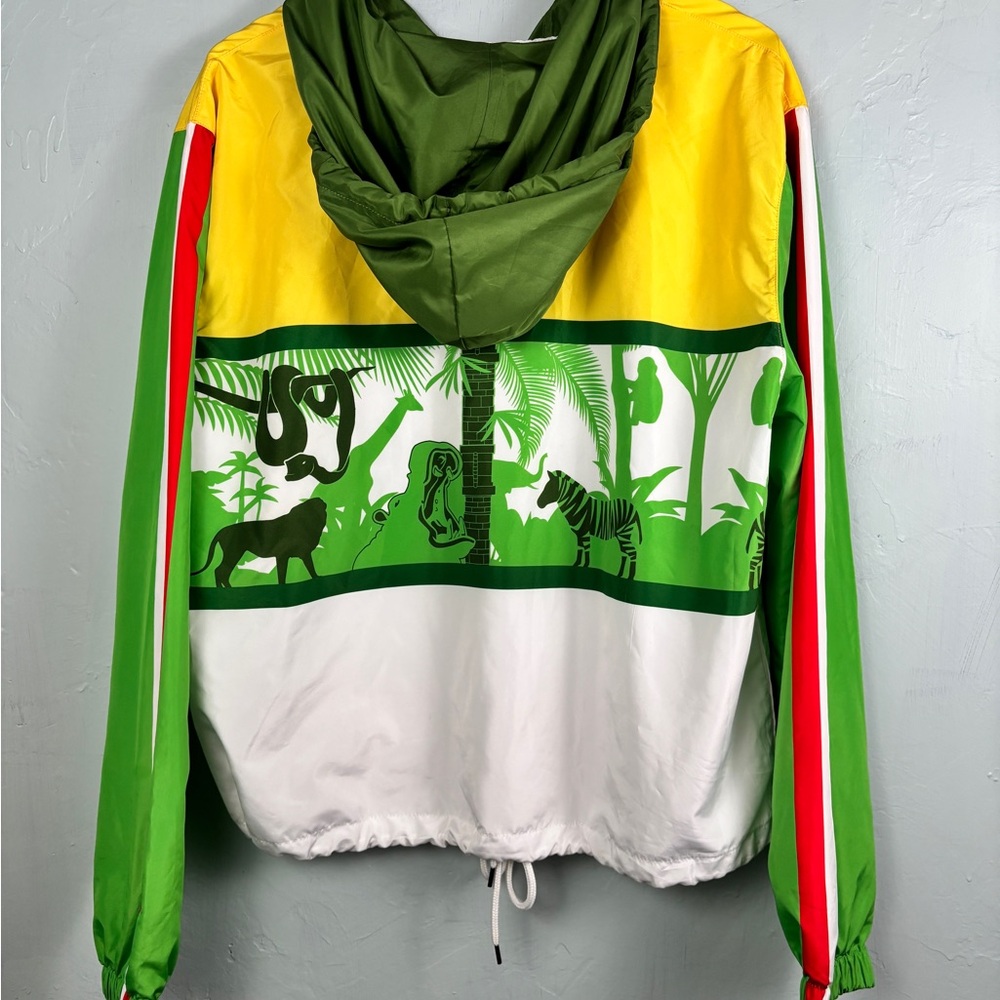 Disney Green and Yellow Windbreaker - Picture 8 of 10